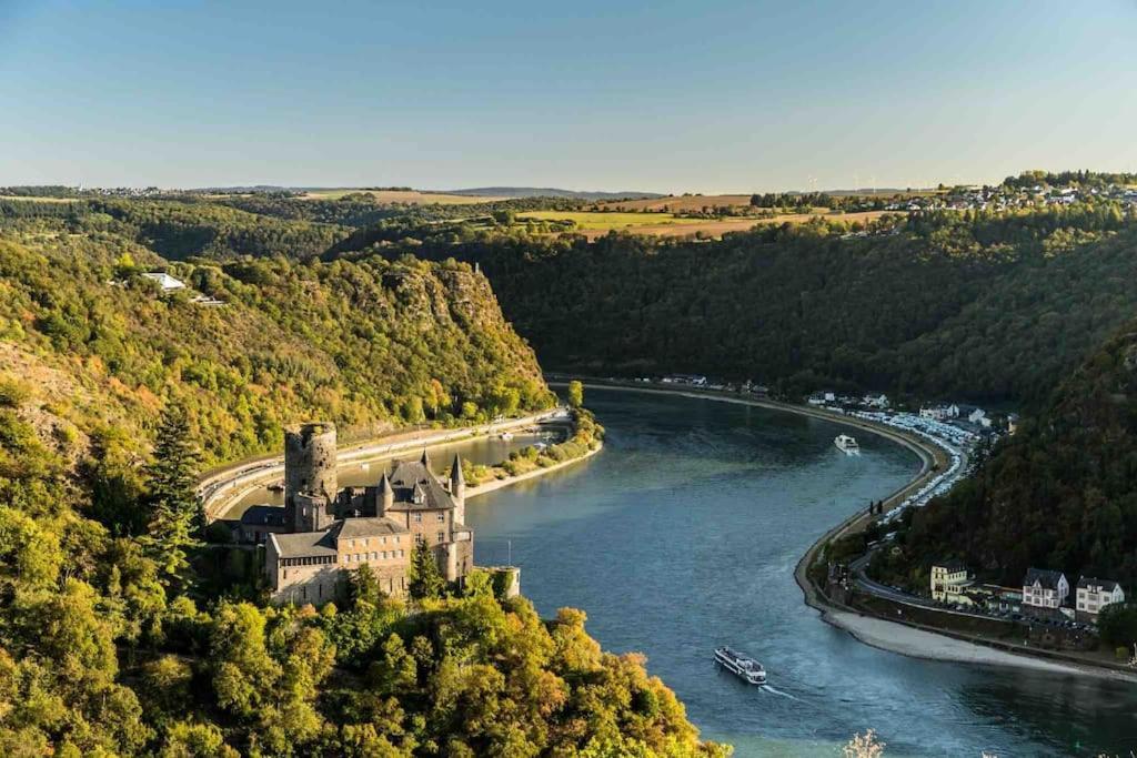 #1 Studioapartment Mit Loreleyblick Direkt An Der Schoensten Etappe Des Rheinsteigs Patersberg Eksteriør bilde